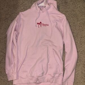 Pink Theta Hoodie